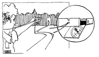 A coloring page of maps and compass